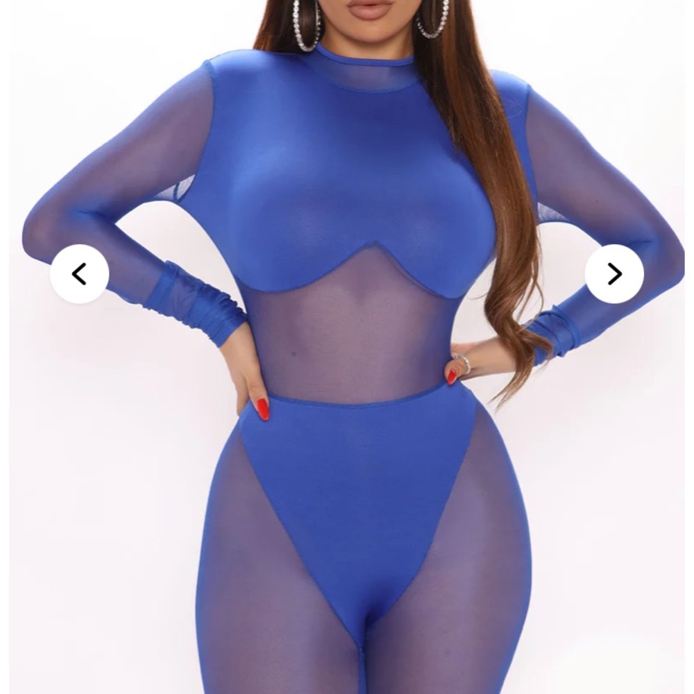 NWT fashion Nova jumpsuit 💙 - Picture 5 of 9